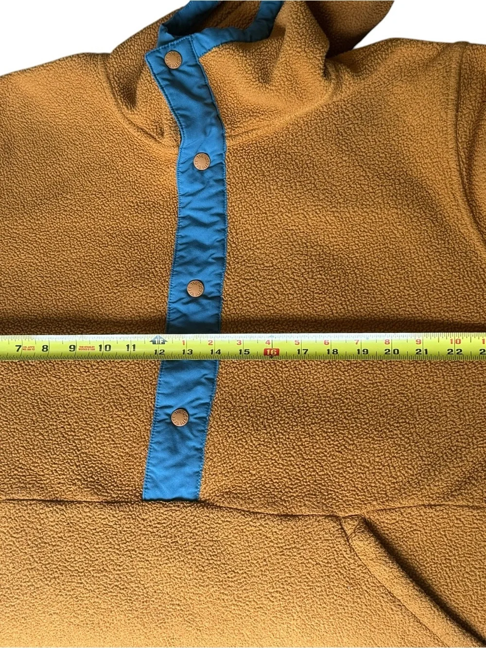 The North Face Men’s XL Campshire Brown Blue Fleece Hoodie